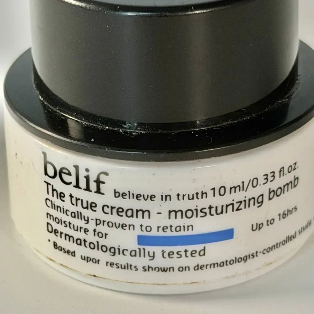 Belif The True Cream Moisturizing Bomb Moisturizer Travel .33 fl oz 10ml New